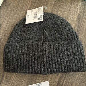 American Eagle Outfitters Charcoal Knit Beanie